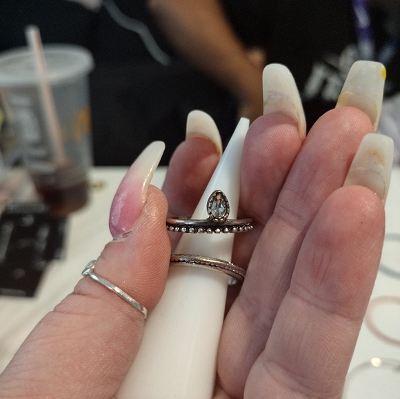 Two stackable ring - Picture 2 of 4